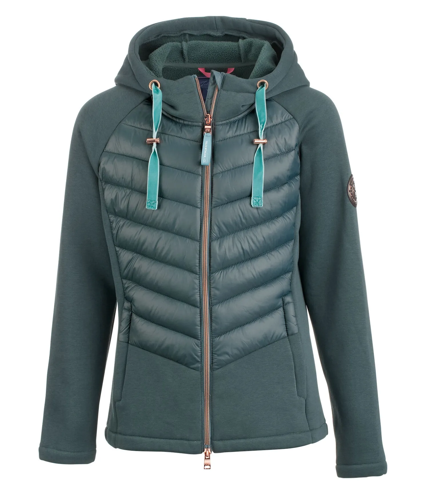 Veste d'équitation bi-matière enfant Belli II