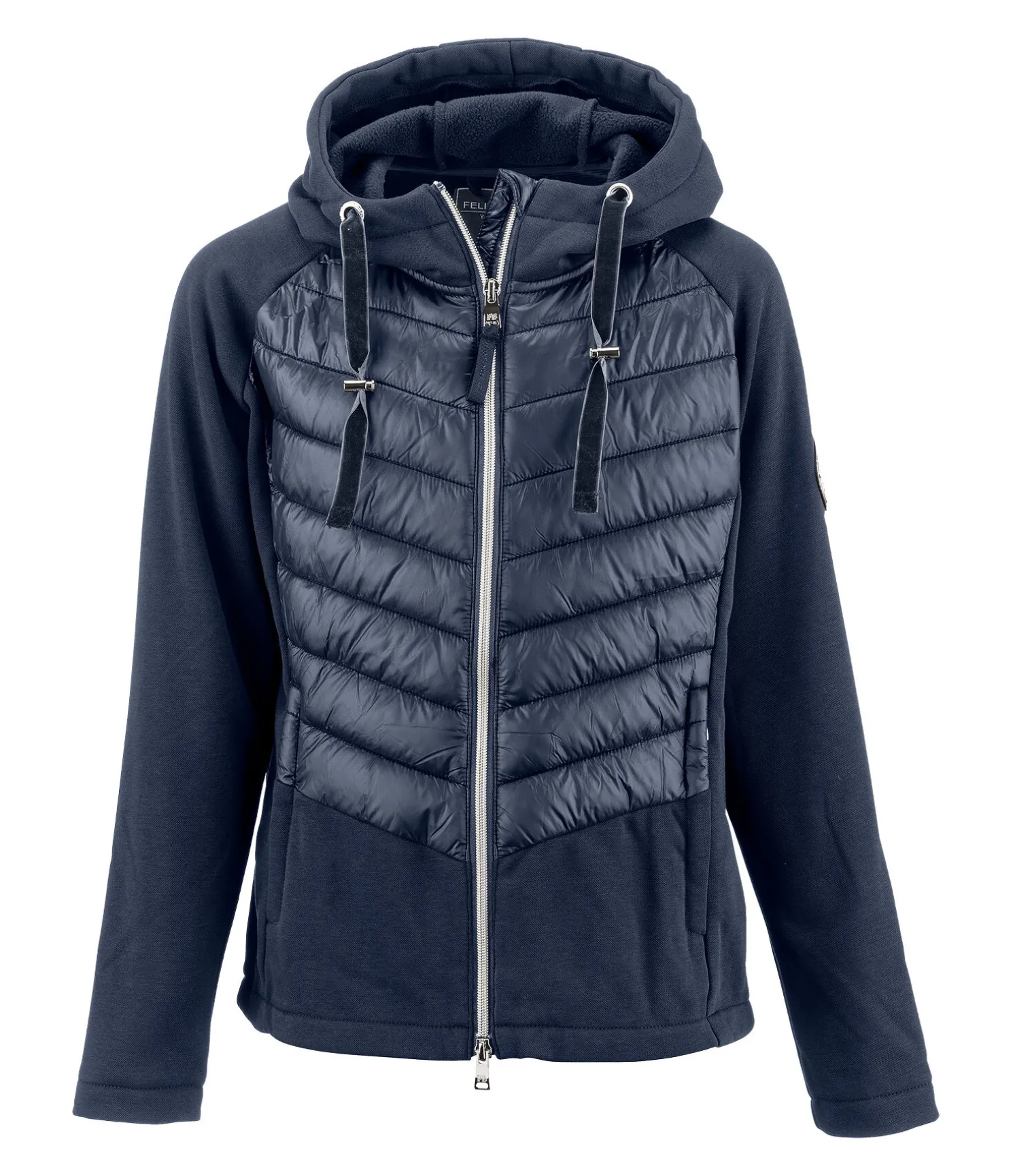 Veste d'équitation bi-matière enfant Bellia