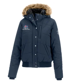 Veste d'équitation à capuche hiver Elgur