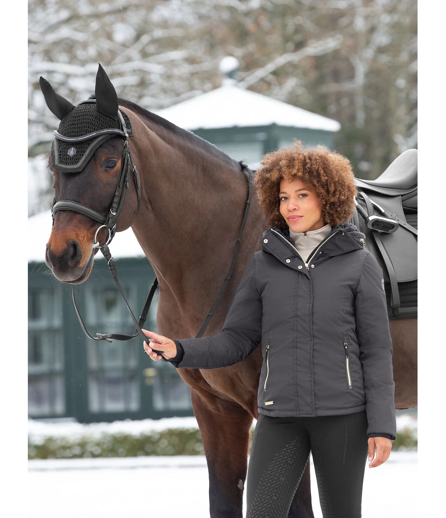 Veste d'équitation à capuche Lotta