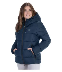 Veste d'équitation matelassée à capuche Leela II