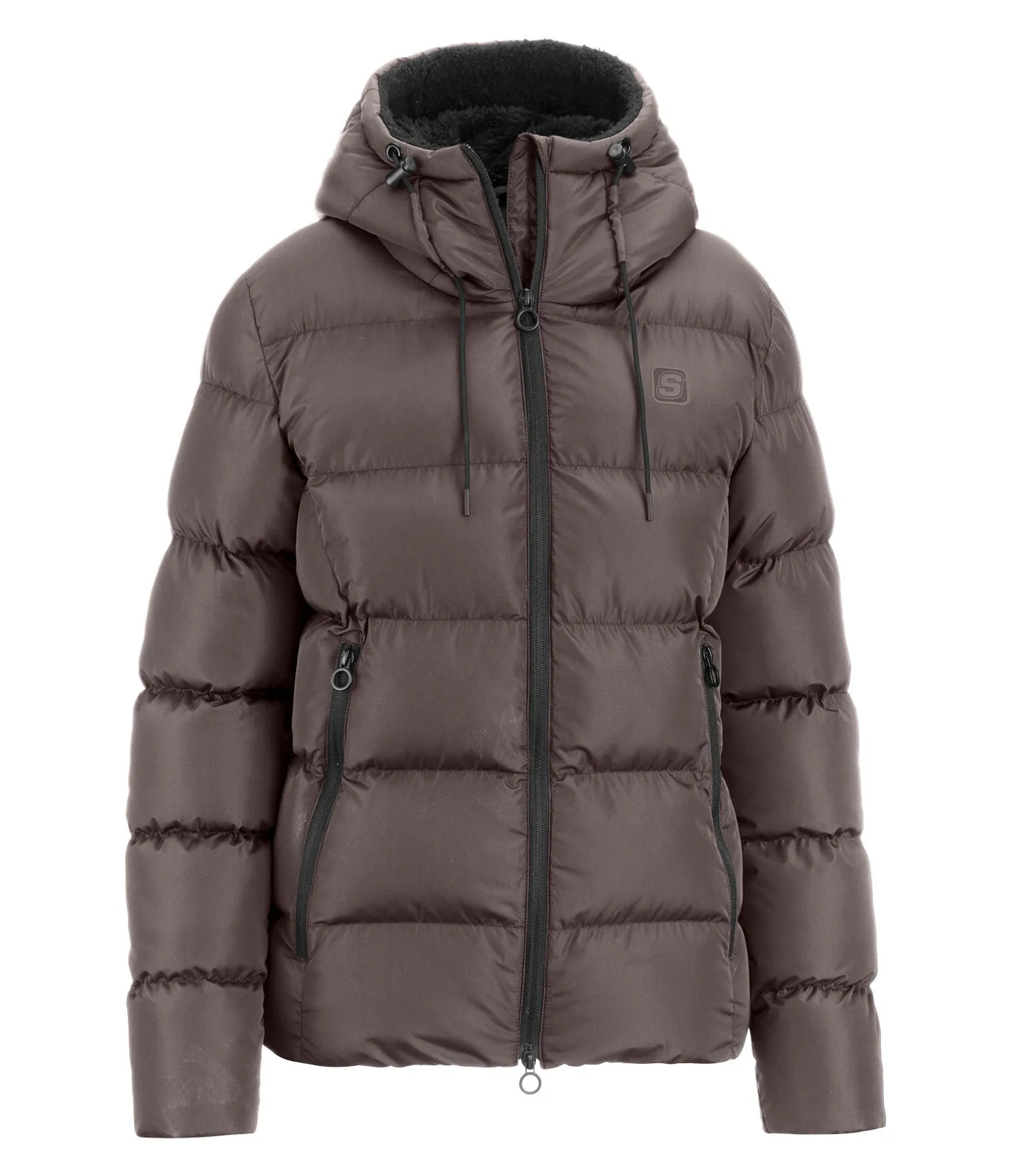 Veste d'équitation matelassée à capuche Leela II
