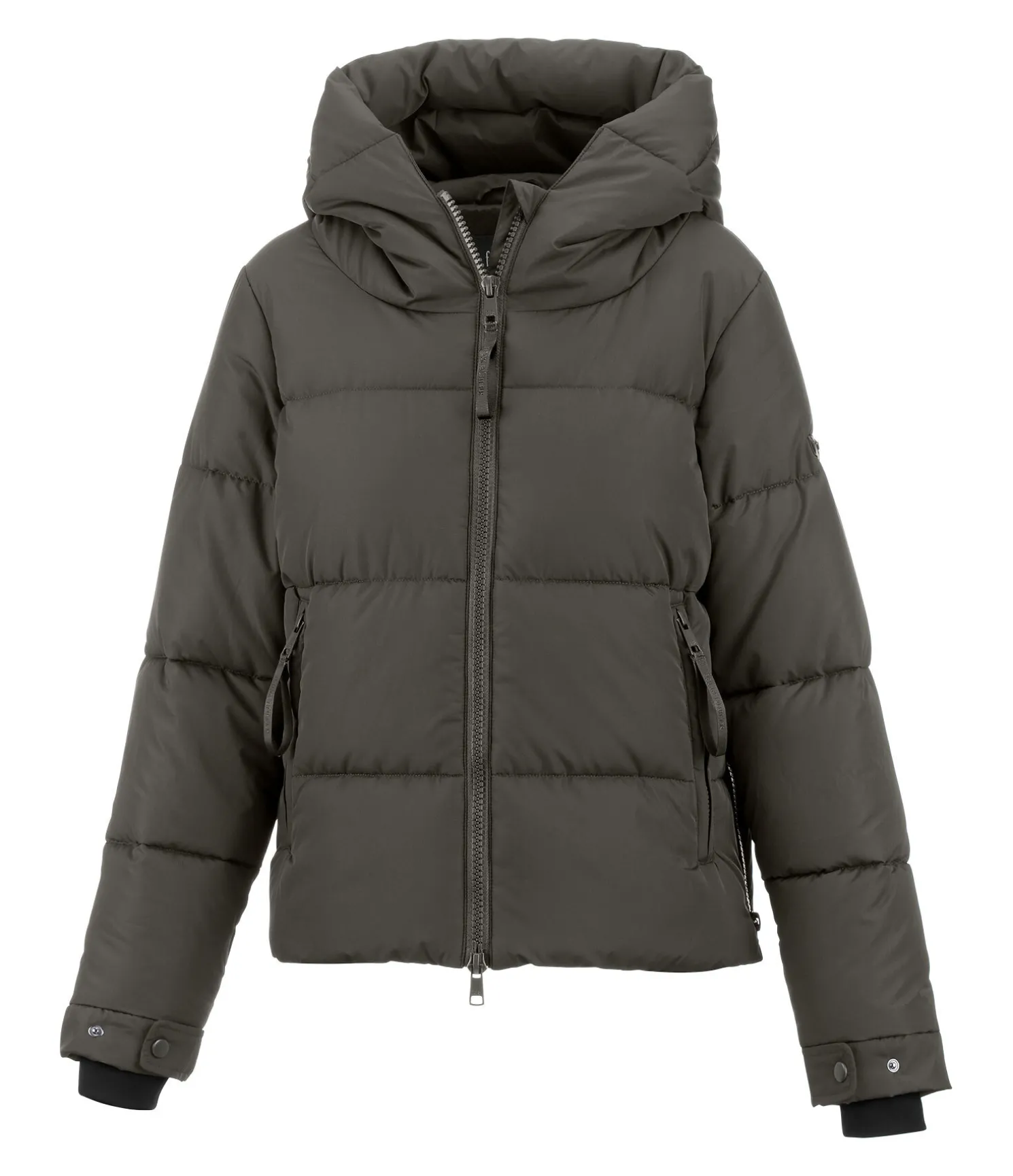 Veste d'équitation matelassée à capuche Amilia