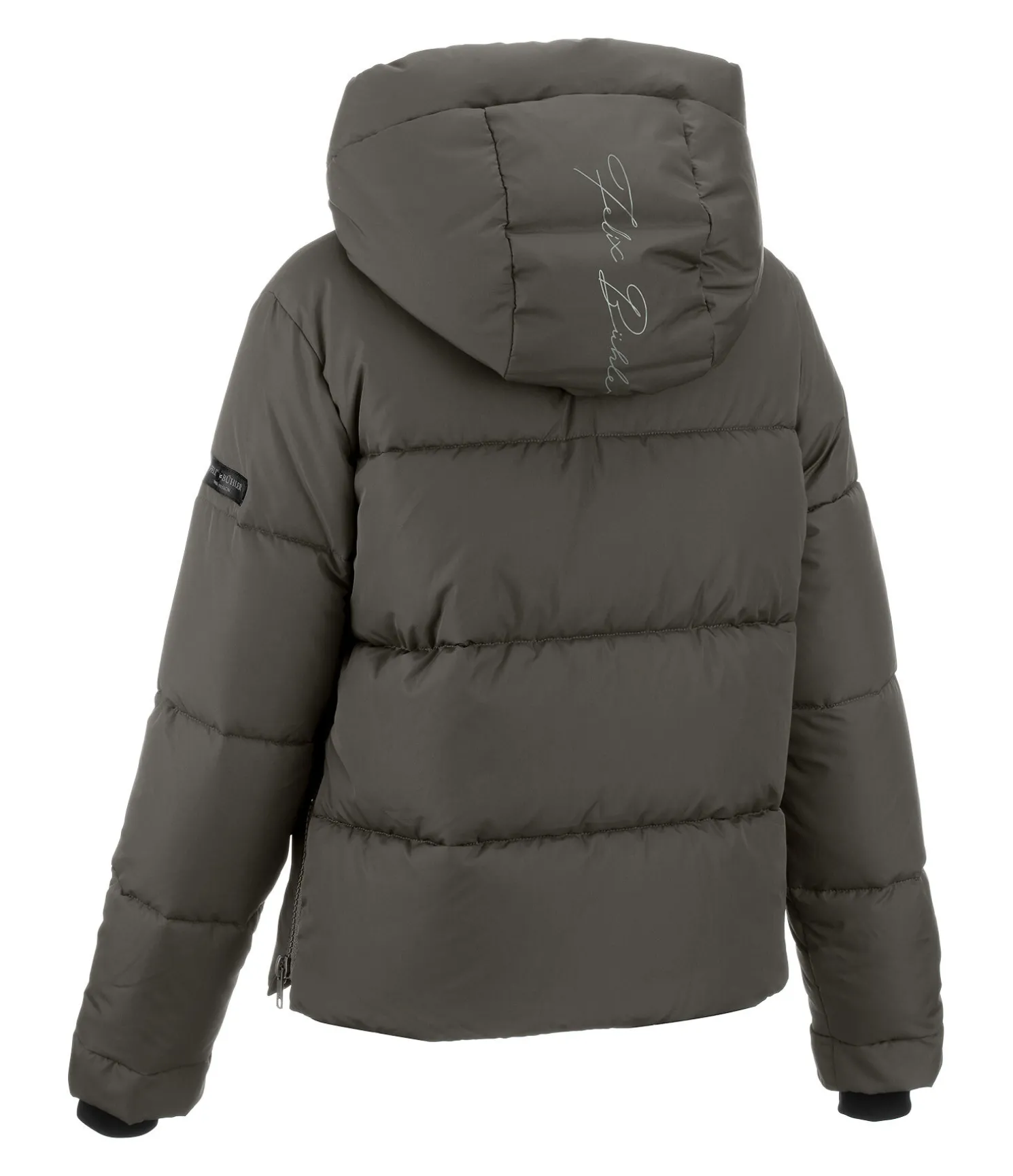 Veste d'équitation matelassée à capuche Amilia