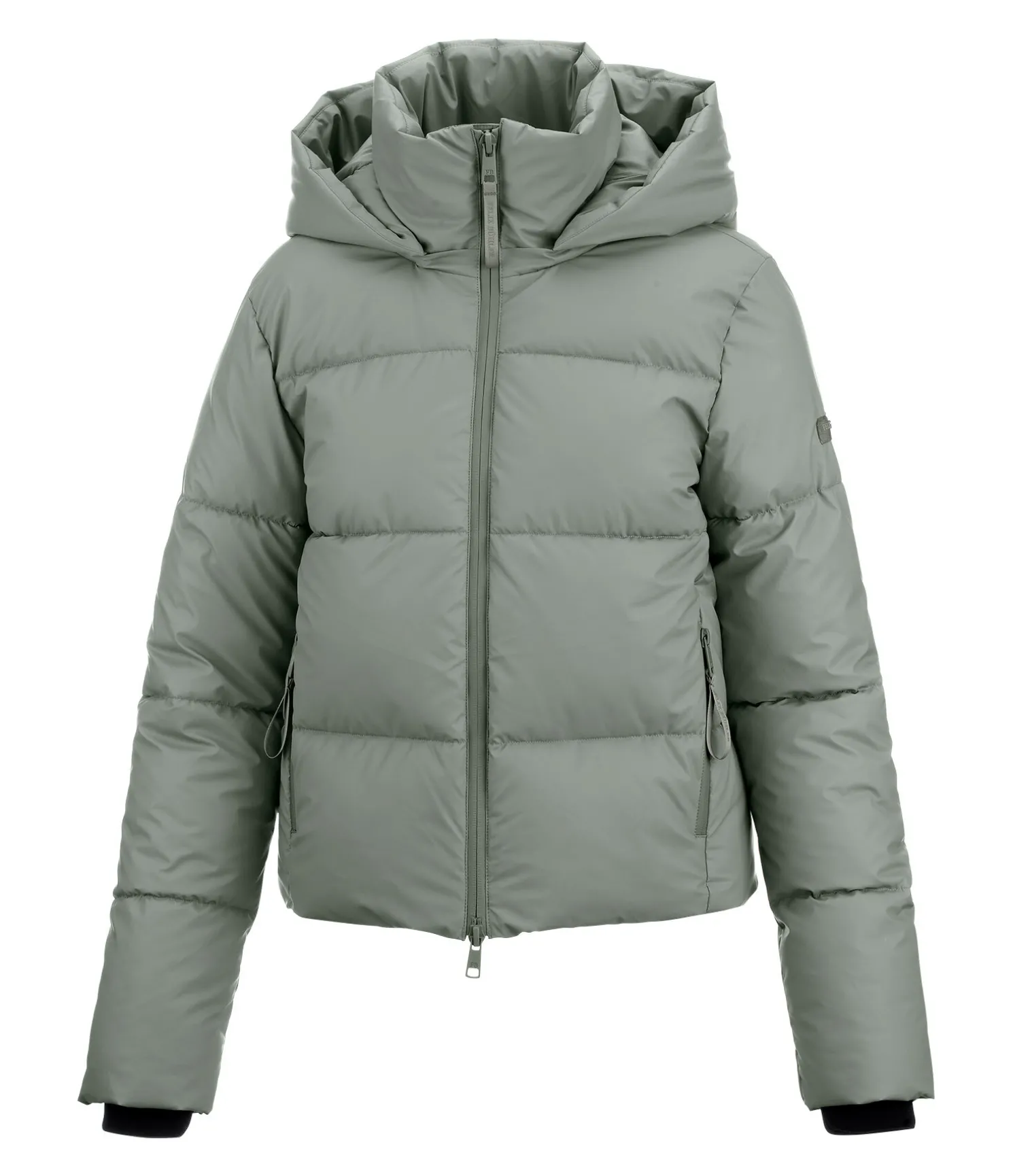 Veste d'équitation matelassée à capuche Corinne