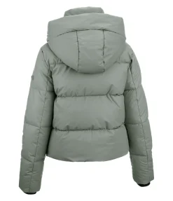Veste d'équitation matelassée à capuche Corinne