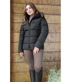 Veste d'équitation matelassée à capuche Leela II