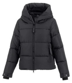 Veste d'équitation matelassée à capuche Amilia