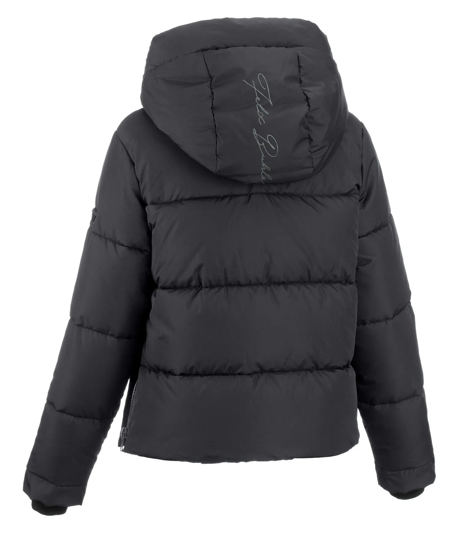 Veste d'équitation matelassée à capuche Amilia