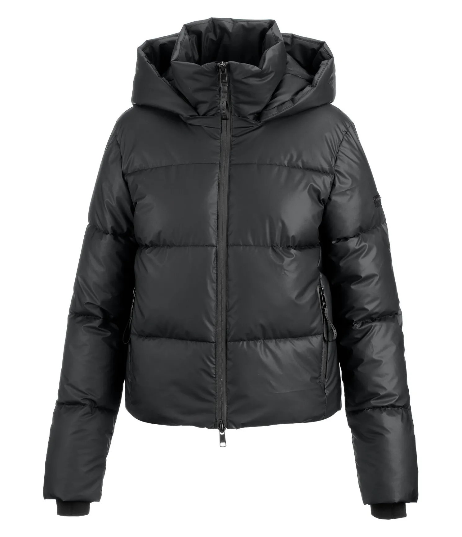 Veste d'équitation matelassée à capuche Corinne