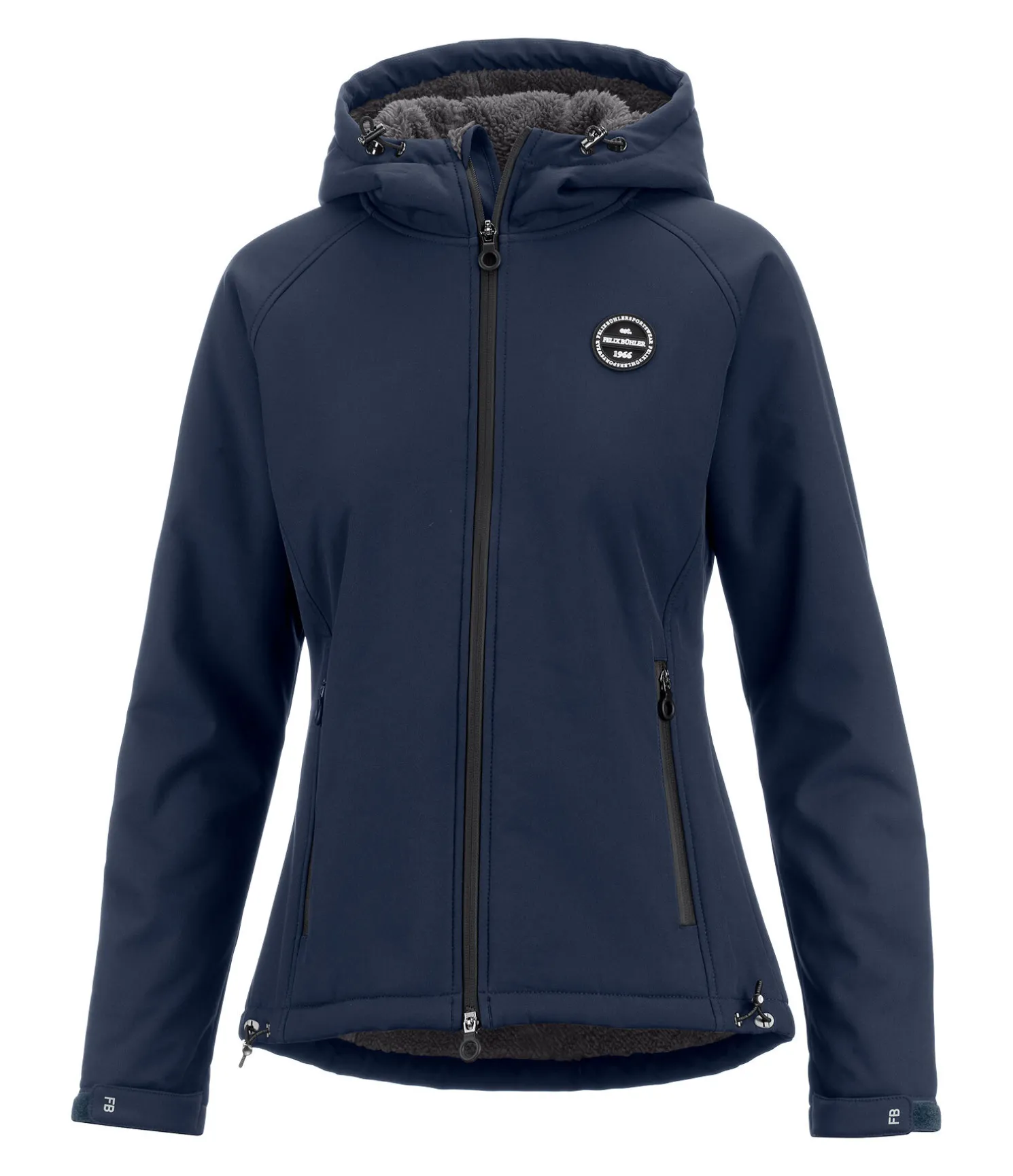 Veste d'équitation softshell à capuche Lara II