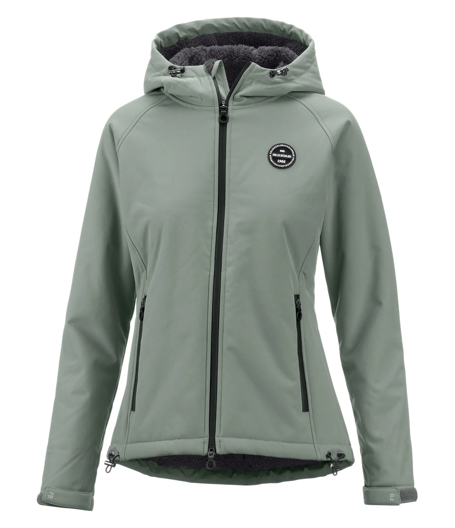 Veste d'équitation softshell à capuche Lara II