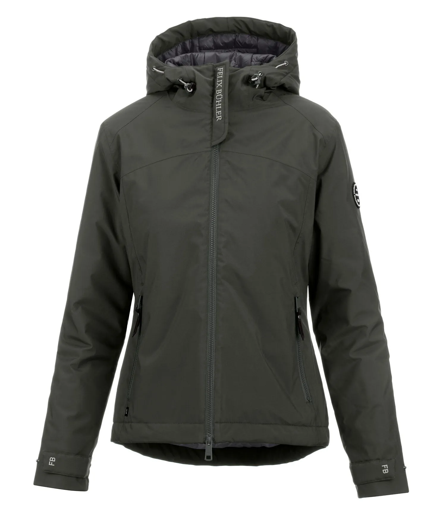 Veste d'équitation technique à capuche Emelie