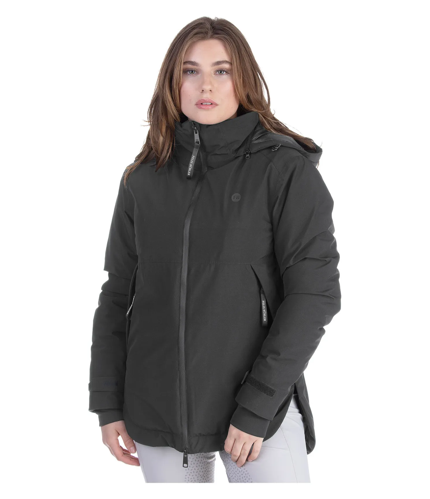 Veste d'équitation technique à capuche Gretha