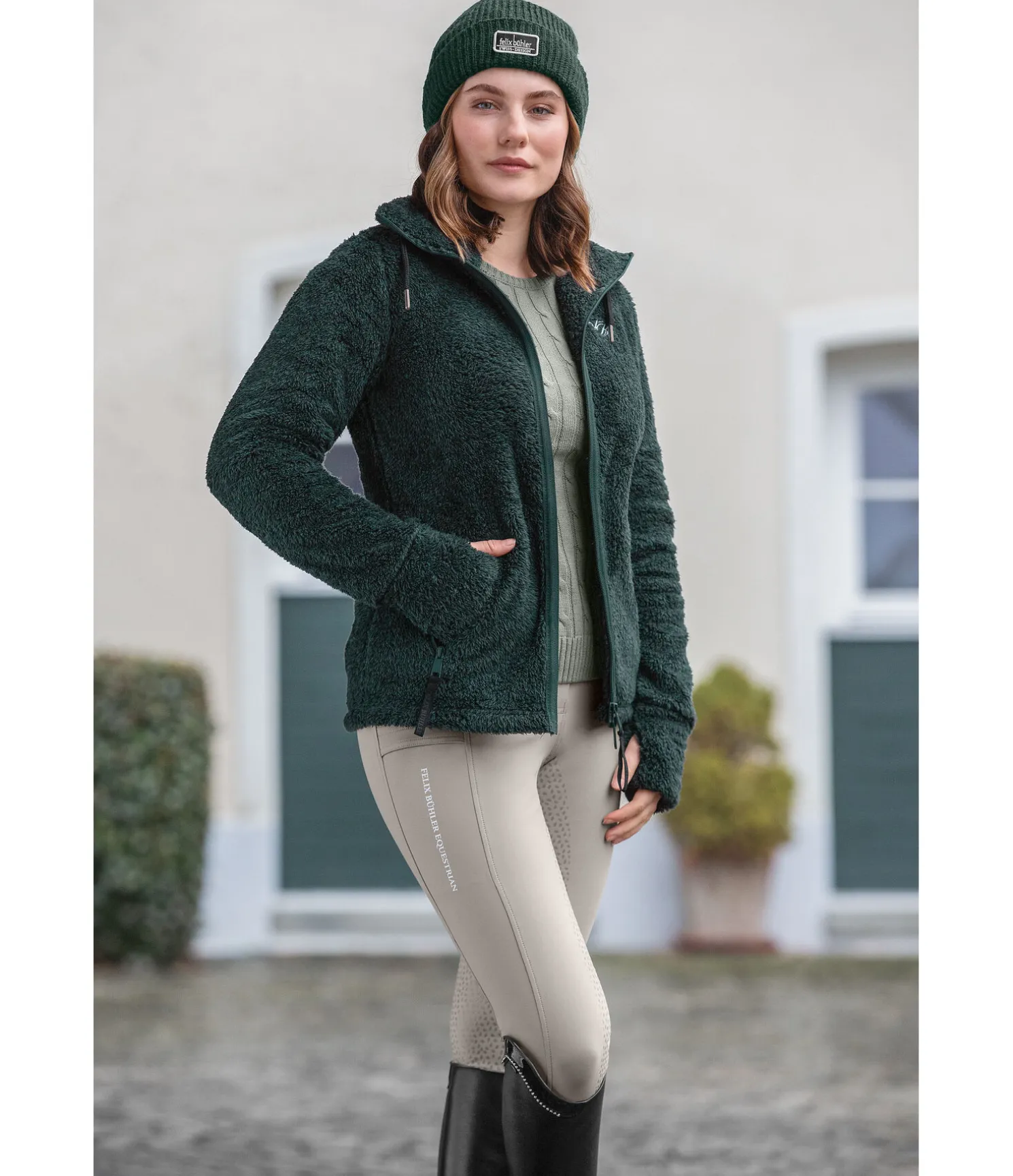 Veste en polaire Teddy Ella II