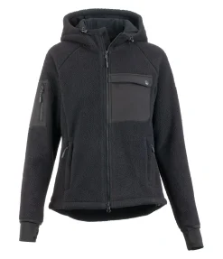 Veste en sherpa à capuche Rockies