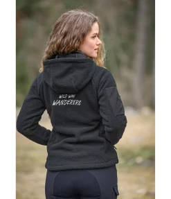 Veste en sherpa à capuche Rockies