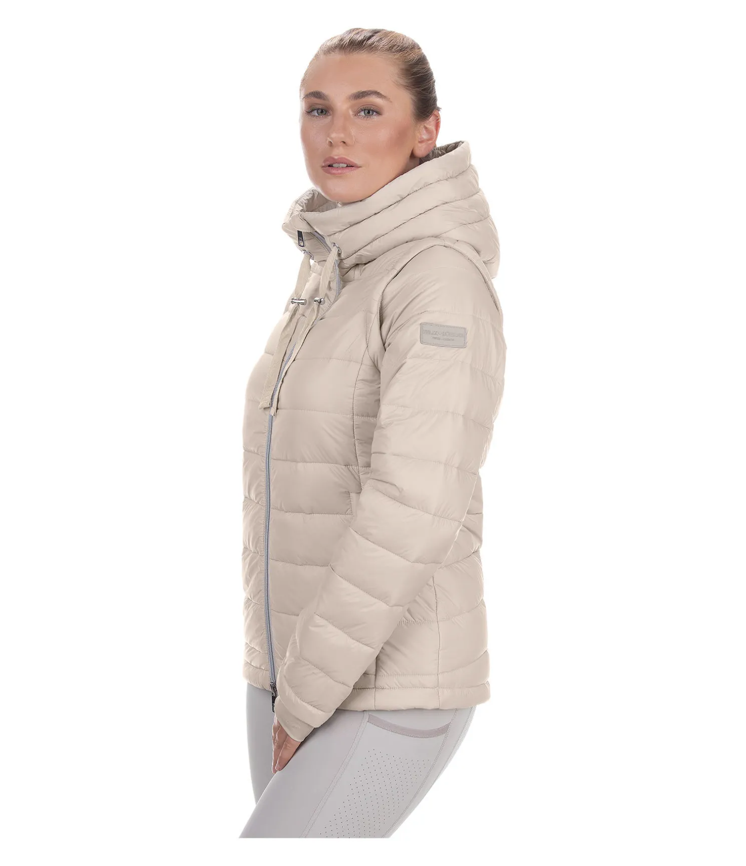 Veste matelassée 2-en-1 à capuche Cecile