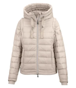 Veste matelassée 2-en-1 à capuche Cecile