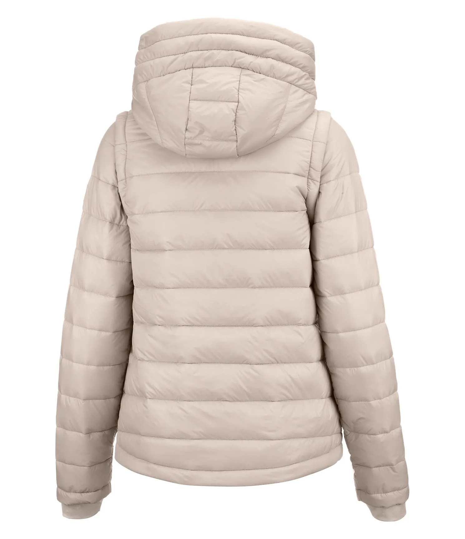 Veste matelassée 2-en-1 à capuche Cecile