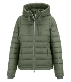 Veste matelassée 2-en-1 à capuche Cecile