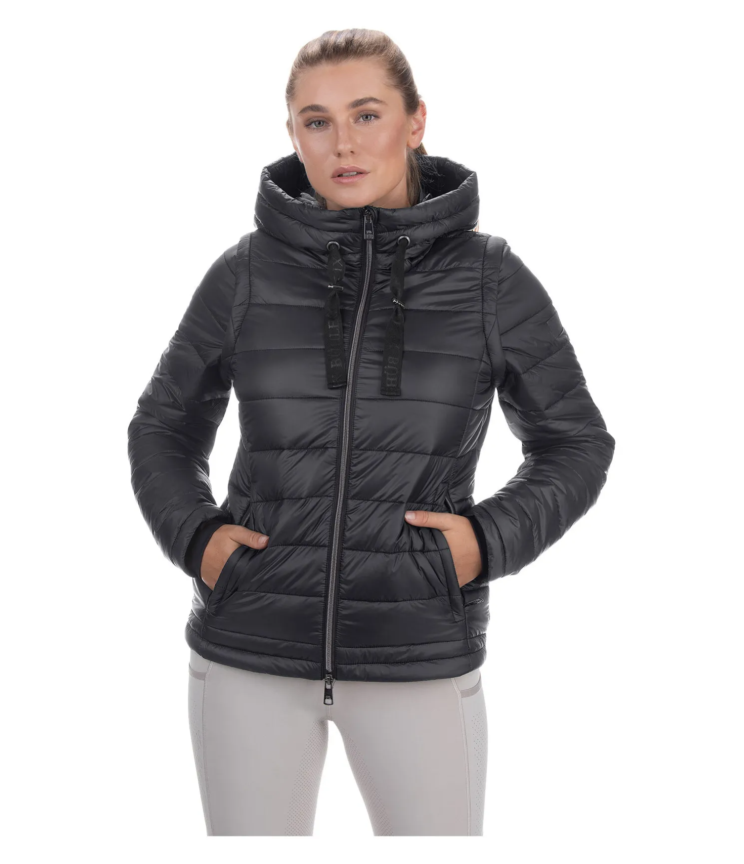 Veste matelassée 2-en-1 à capuche Cecile