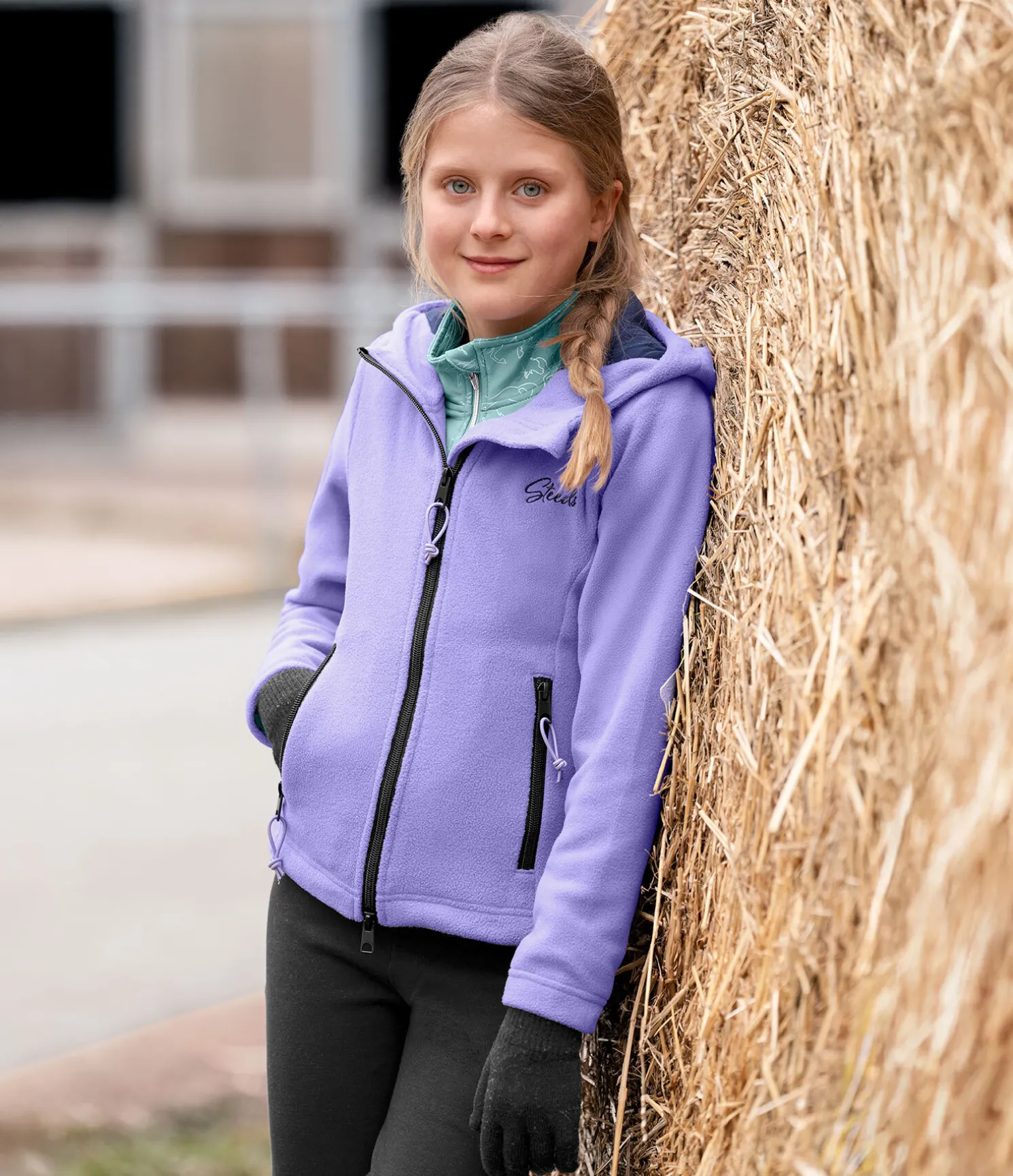 Veste polaire à capuche Enfant Sibille Winter