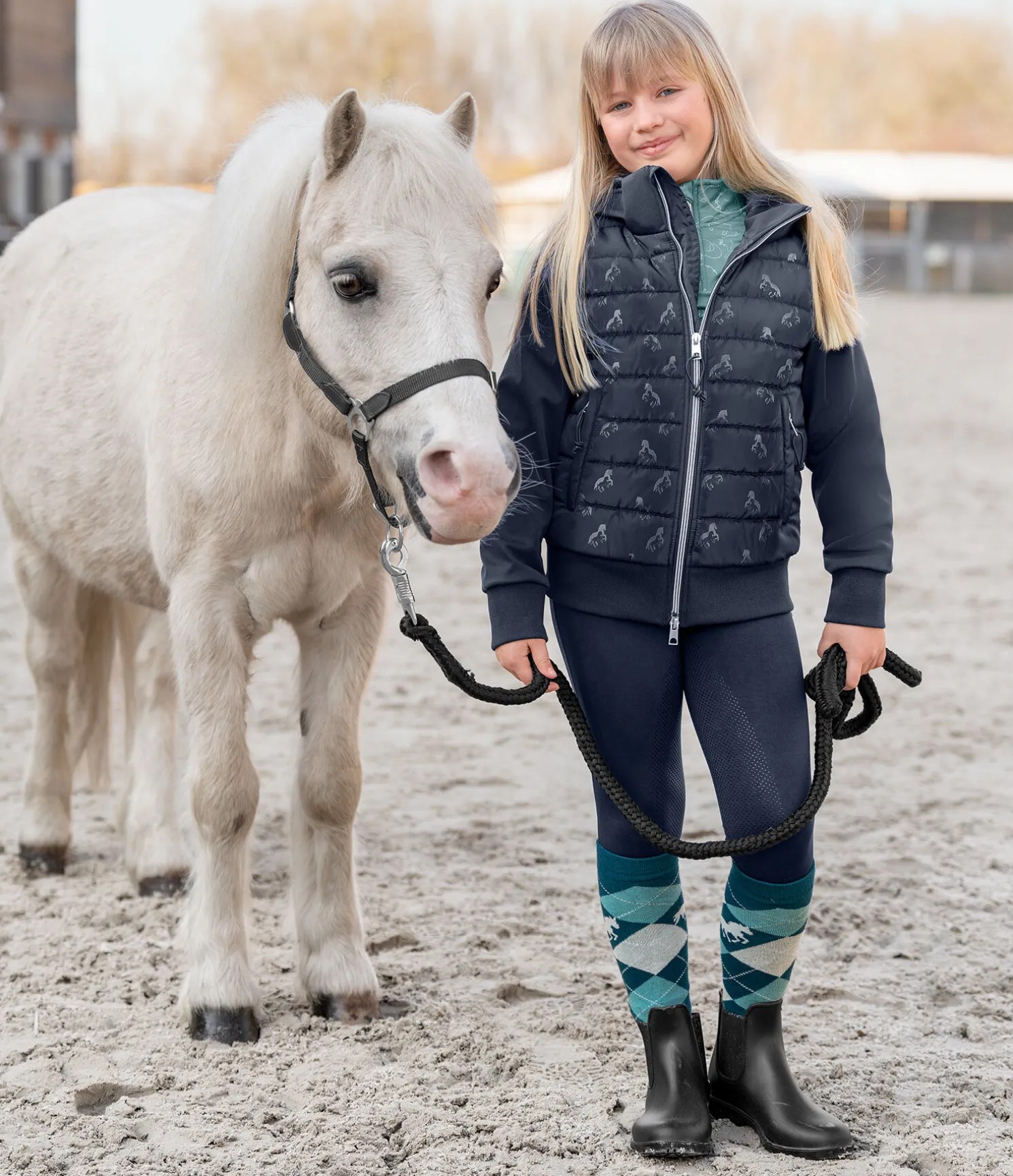 Veste softshell bi-matière enfant Nika