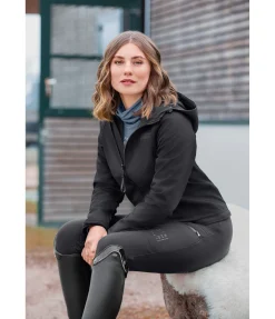 Veste softshell cropped à capuche Hanne