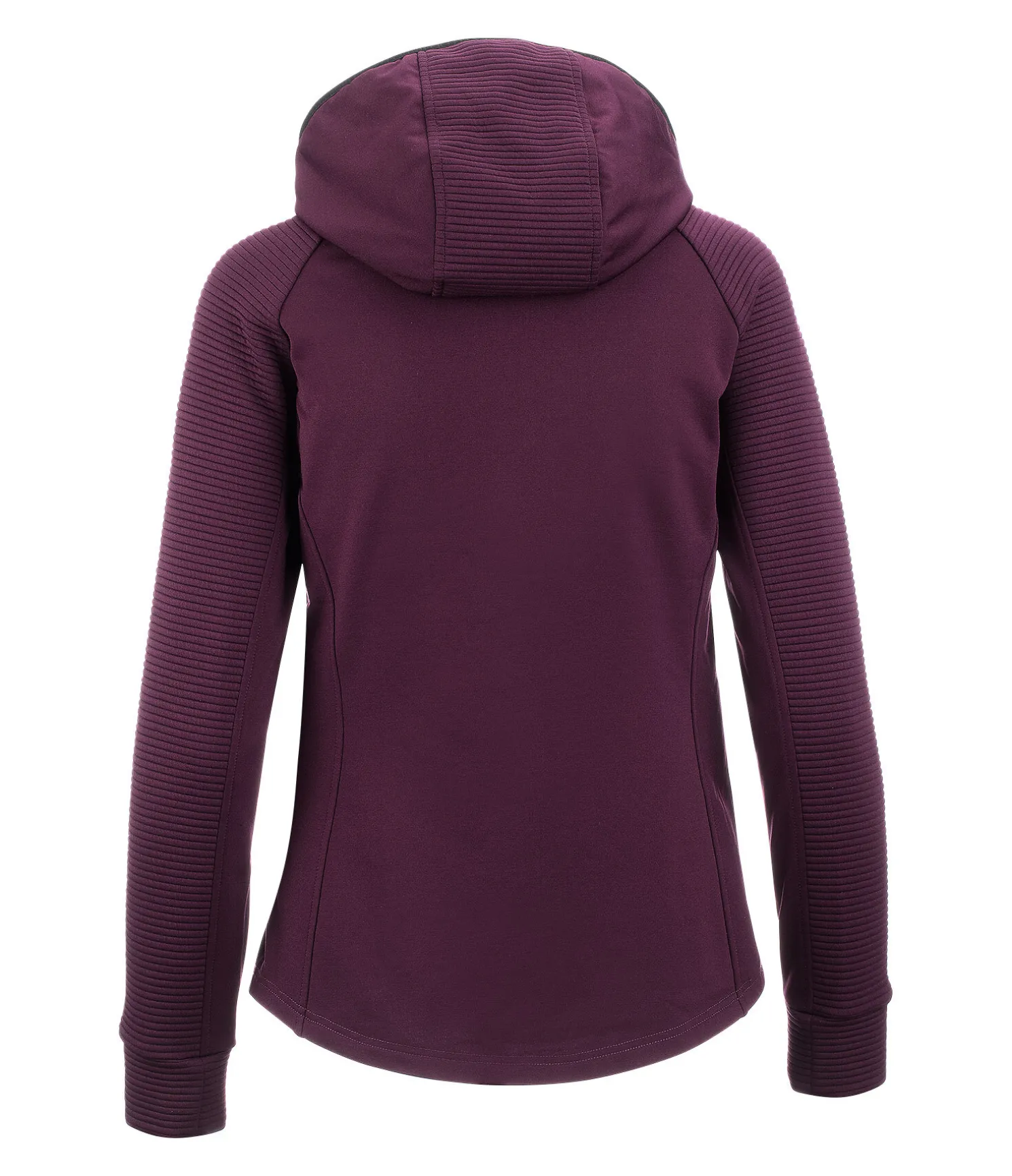 Veste stretch bi-matière à capuche Lene