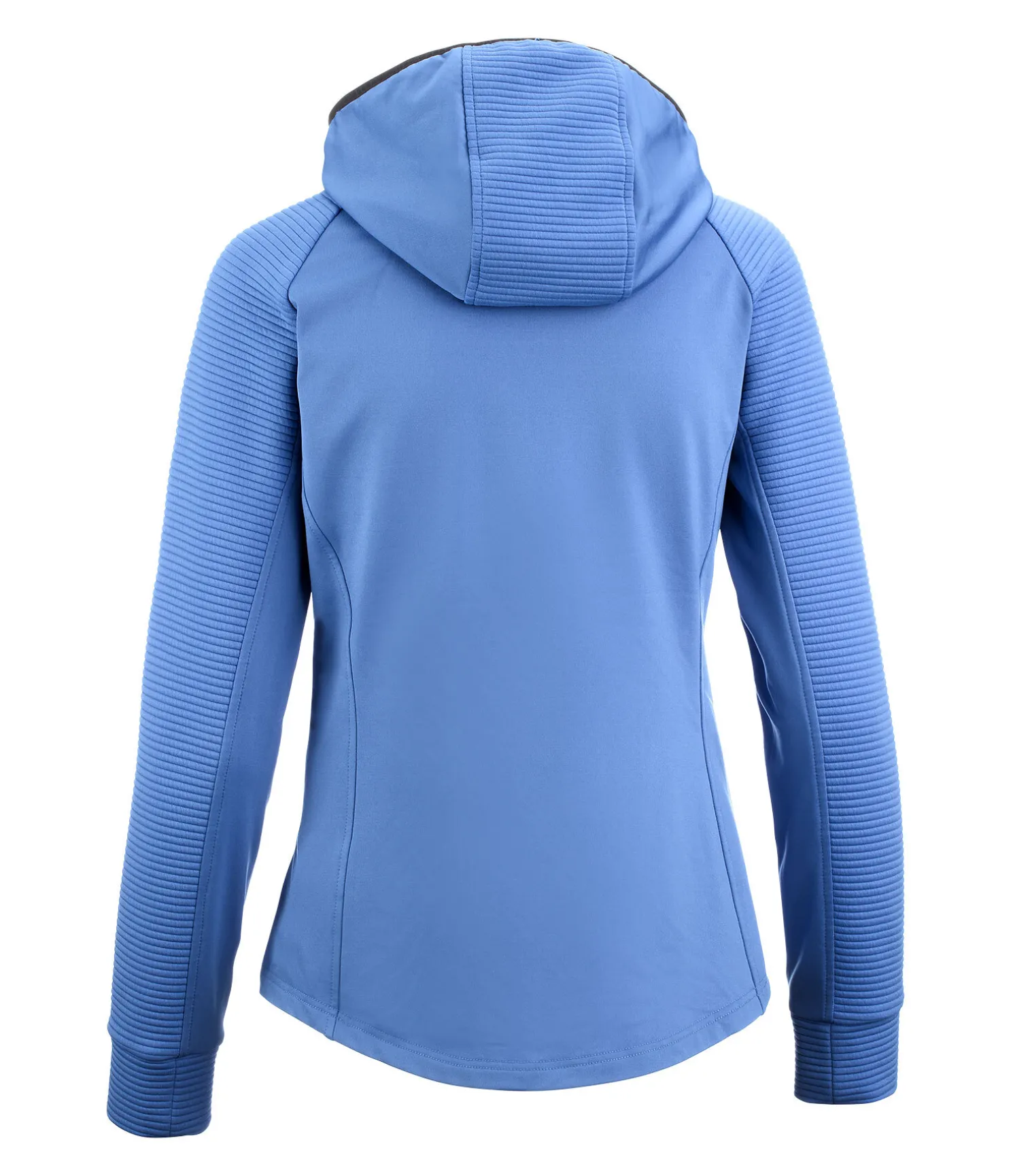 Veste stretch bi-matière à capuche Lene