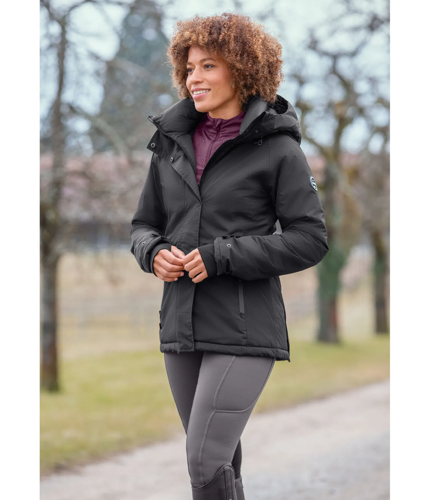Veste technique à capuche Sara
